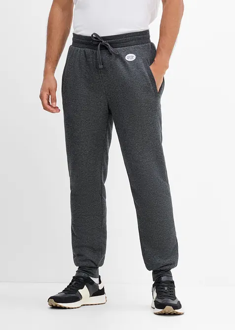 Pantalon de jogging chaud avec doublure peluche, bonprix