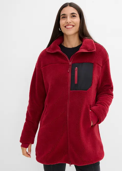 Veste en polaire peluche, bonprix