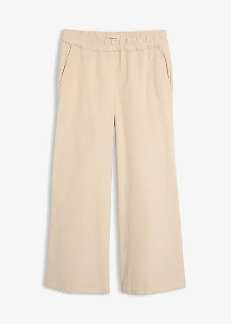 High-Waist-Cordhose aus Baumwoll-Mix, bonprix
