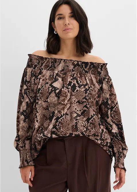 Vokuhila-Bluse, bonprix