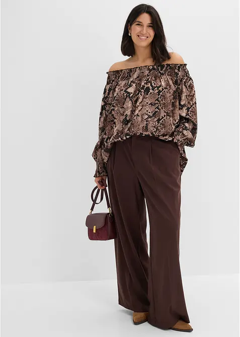 Vokuhila-Bluse, bonprix