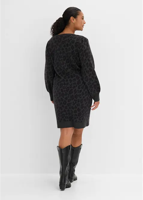 Robe en maille, bonprix