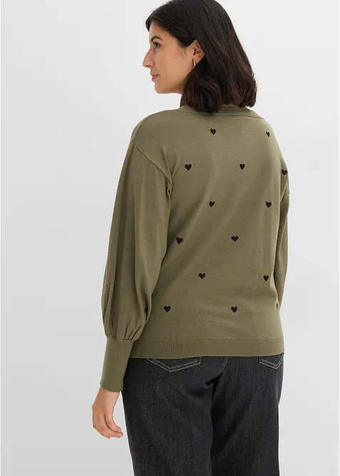 Feinstrickpullover aus Viskose-Mix, bonprix