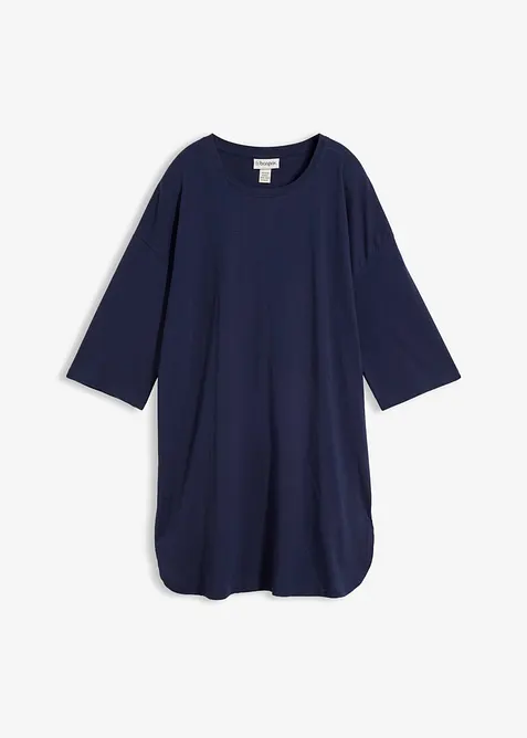 Oversize-Longshirt aus reiner Bio-Baumwolle, bonprix