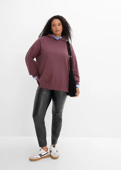 Sweat &agrave; capuche 100% coton, bonprix