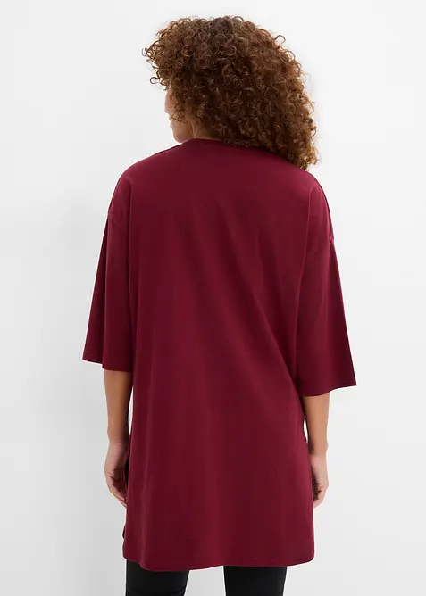 T-shirt long oversize 100% coton, bonprix