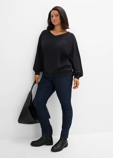 Oversize-Shirt aus reiner Baumwolle, bonprix