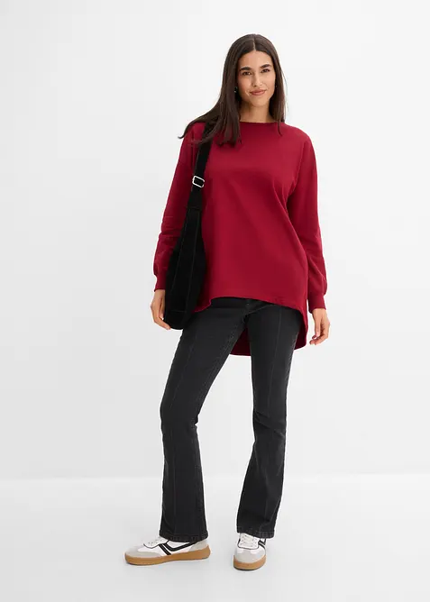 Sweat oversize 100% coton, bonprix