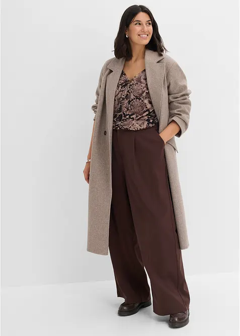 Langarmshirt mit Accessoire, bonprix
