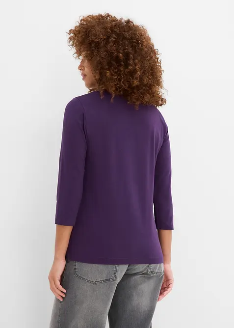 3/4-Armshirt mit reiner Bio-Baumwolle, bonprix