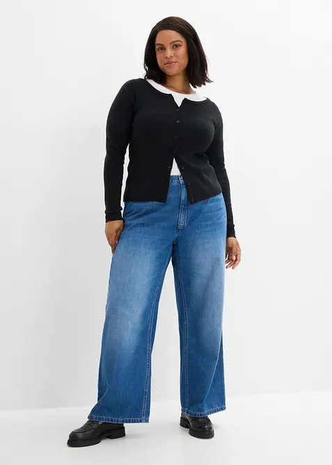 Kurze Feinstrickjacke, bonprix