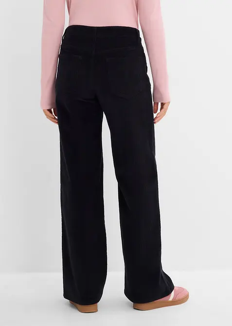 Cordhose aus elastischem Baumwoll-Mix, bonprix