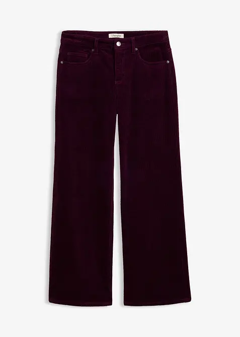 Cordhose aus elastischem Baumwoll-Mix, bonprix