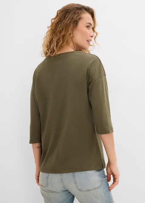 Shirt aus schwerer Baumwolle, bonprix