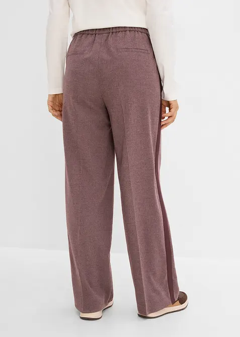 Marlenehose in Wolloptik aus Viskose-Mix, bonprix
