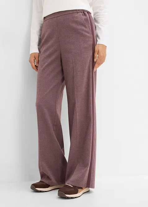 Marlenehose in Wolloptik aus Viskose-Mix, bonprix