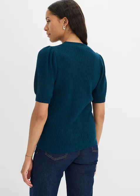 Pullover mit Schleifen-Applikation, bonprix