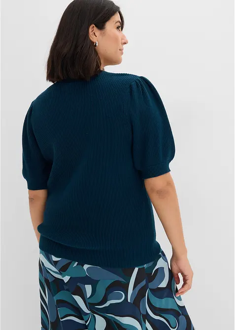 Pullover mit Schleifen-Applikation, bonprix
