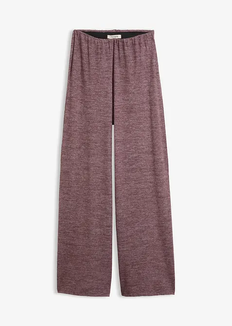 Palazzo-Hose in Strickoptik, bonprix
