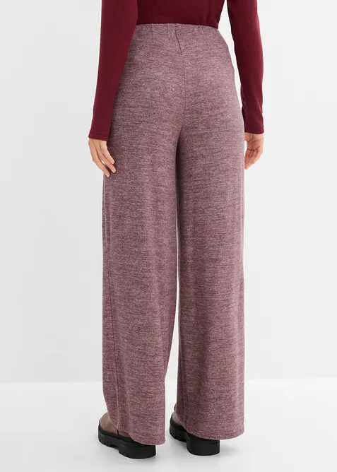 Palazzo-Hose in Strickoptik, bonprix
