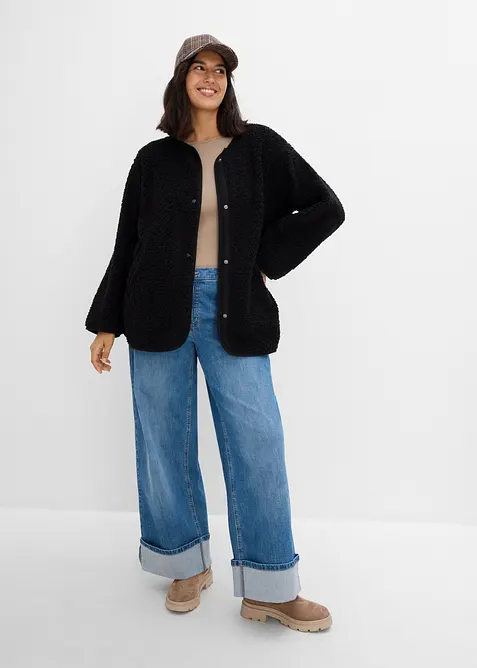 Veste en polaire sherpa, bonprix