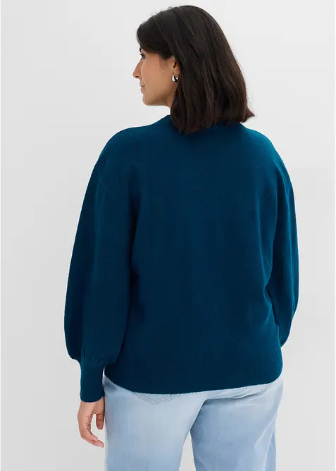Pullover mit Schleifen-Applikation, bonprix