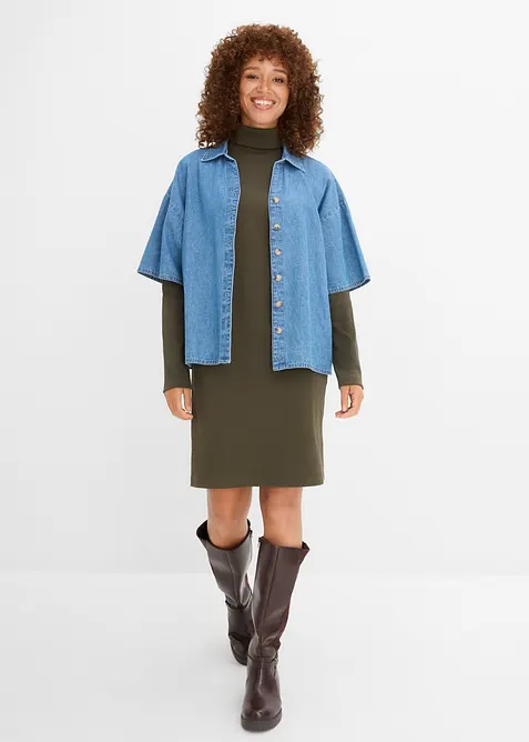 Jerseykleid aus Bio-Baumwolle, bonprix