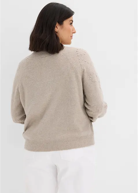 Texturierte Strickjacke, bonprix