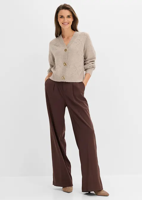 Texturierte Strickjacke, bonprix