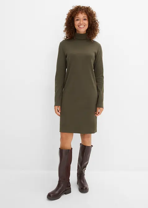 Jerseykleid aus Bio-Baumwolle, bonprix