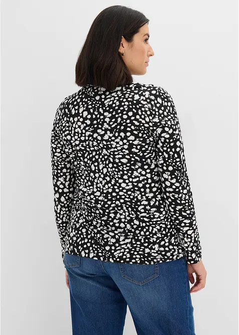 Langarmshirt aus softem Viskose-Mix, bonprix