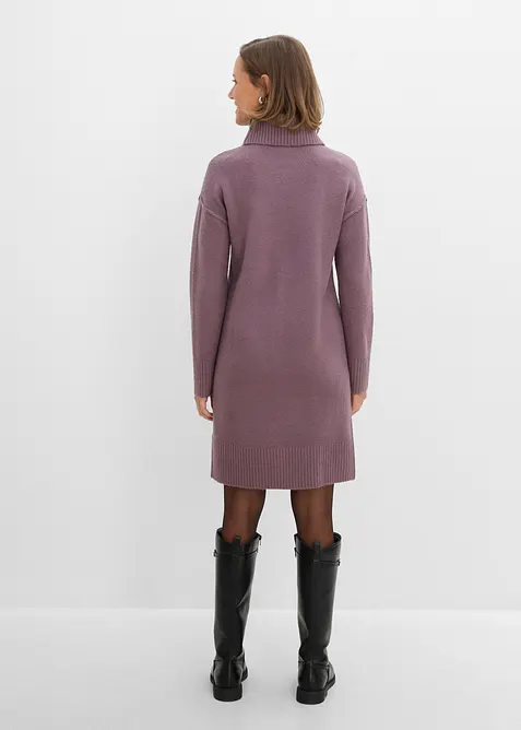 Strickkleid mit Ziernaht, bonprix