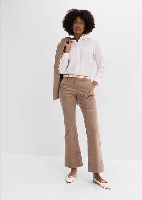 Pantalon en velours c&ocirc;tel&eacute;, bonprix