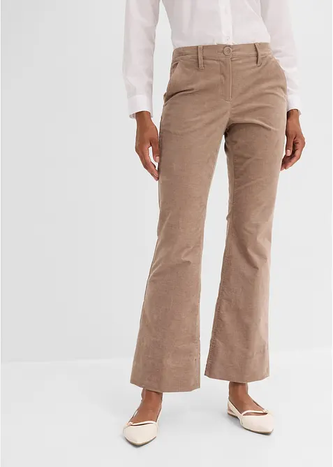 Pantalon en velours c&ocirc;tel&eacute;, bonprix