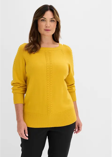 Pull &agrave; manches chauve-souris, bonprix