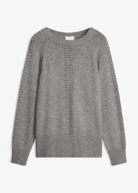Pull &agrave; manches chauve-souris, bonprix