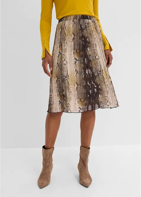 Crashed-Chiffonrock mit Glitzerf&auml;den, bonprix