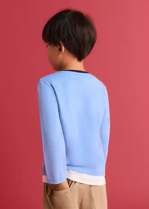 T-shirt manches longues Lurchi en coton doux, Lurchi