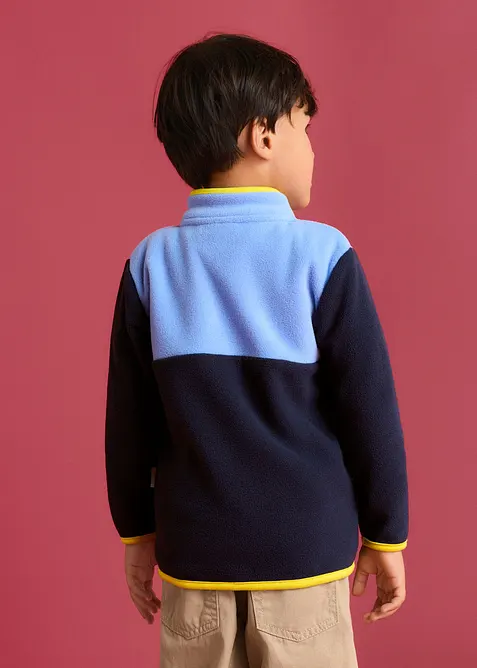 Veste polaire Lurchi &agrave; d&eacute;tails contrastants, Lurchi