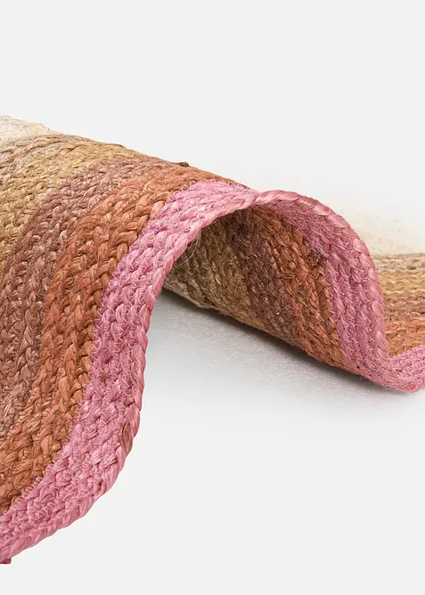 Jute-Teppich in Wellenform, bonprix