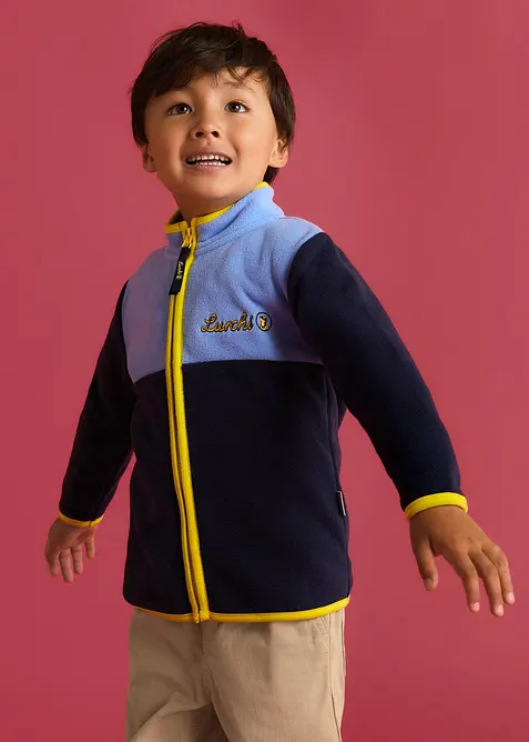 Veste polaire Lurchi &agrave; d&eacute;tails contrastants, Lurchi