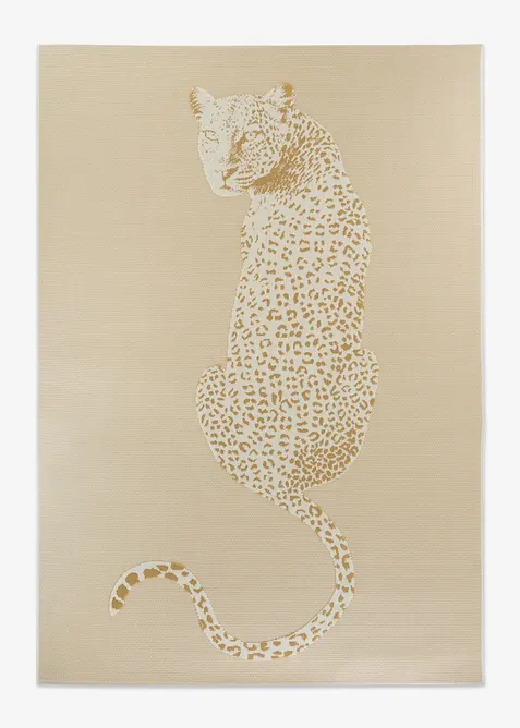 Tapis int&eacute;rieur et ext&eacute;rieur avec l&eacute;opard, bonprix