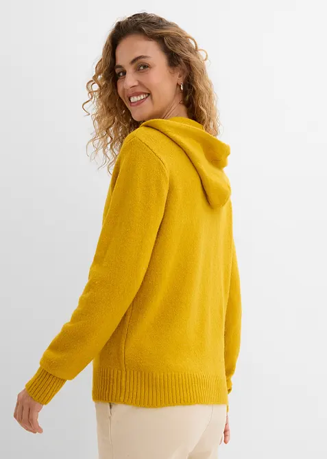 Strickjacke mit Kapuze, bonprix