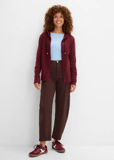 Strickjacke mit Kapuze, bonprix