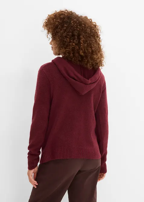 Strickjacke mit Kapuze, bonprix
