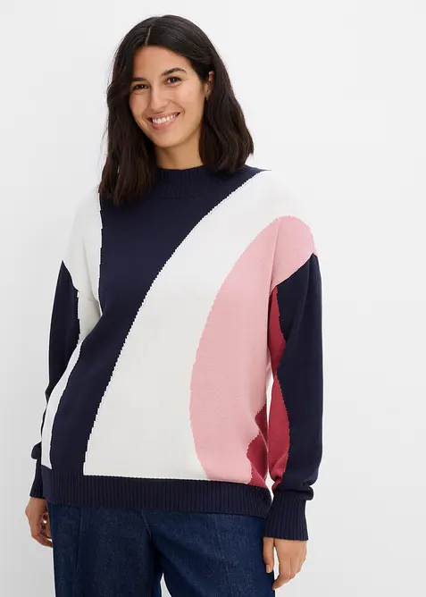 Pullover aus Baumwoll-Mix, bonprix