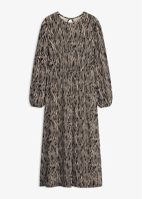Jerseykleid aus flie&szlig;ender Viskose, bonprix