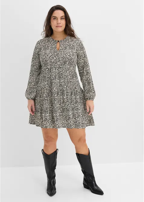 Langarm-Jerseykleid, bonprix