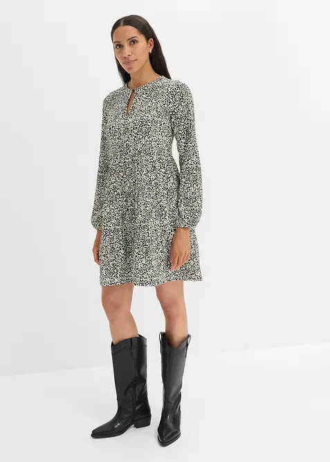 Langarm-Jerseykleid, bonprix