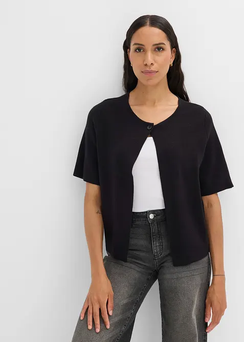 Strickjacke aus Baumwoll-Mix, bonprix